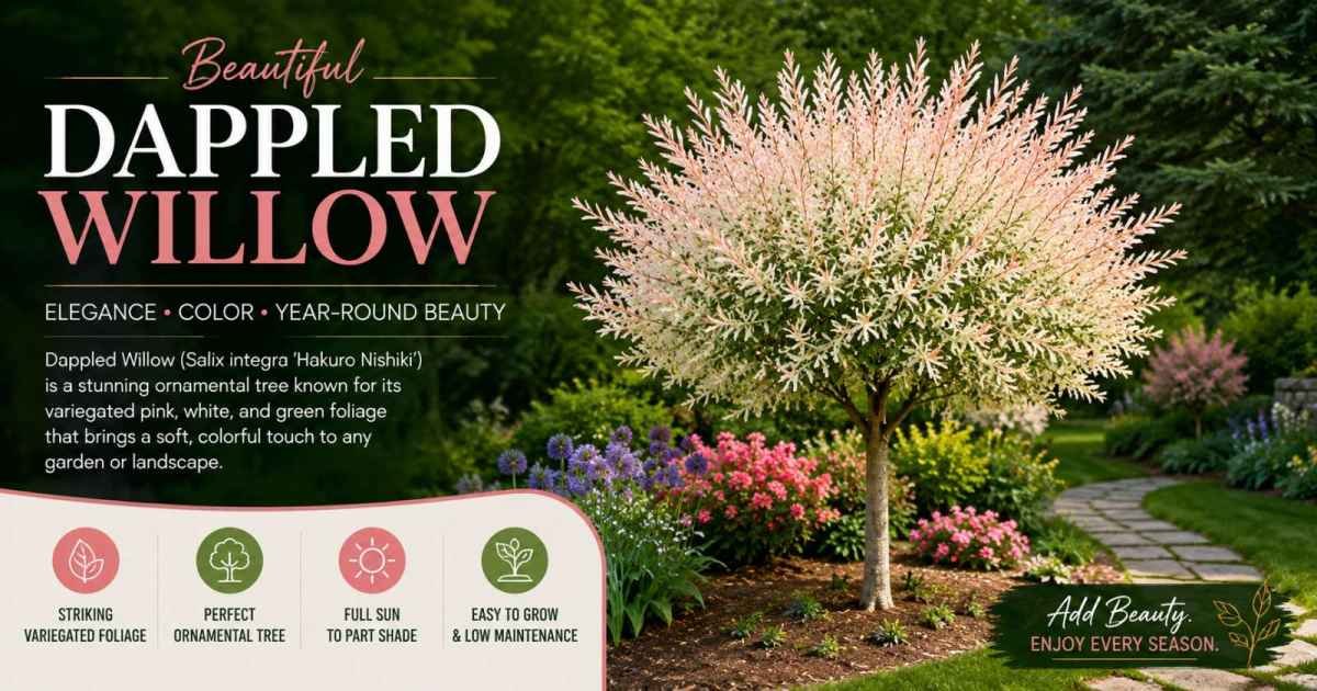 concert stage Dappled Willow: The Complete Guide to Growing, Caring for, and Landscaping with This Beautiful Shrub